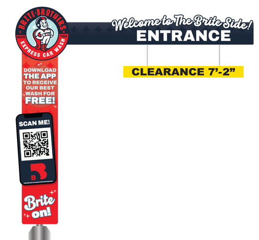 Clearance Bar Half Arch