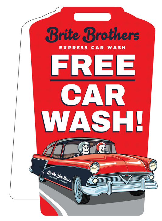 Fold-N-Go "Free Car Wash"